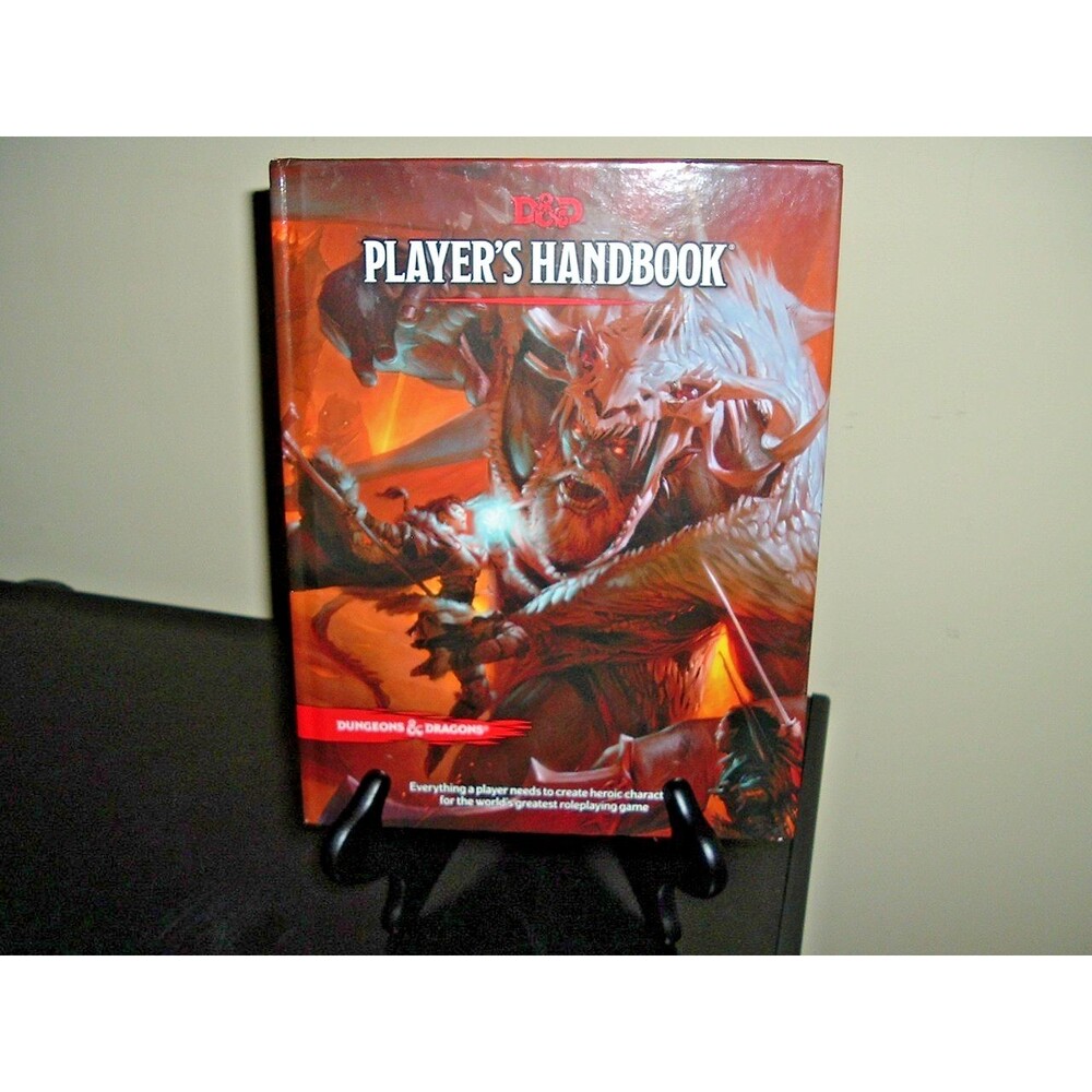 Dungeons and Dragons Player's Handbook 2018 Hardcover 10th Print D&D Game Book